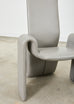 Set of Eight Steve Leonard for Brayton Leather Dining Chairs