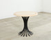 Ironies Aslo Stone Top Pedestal Center Dining Table