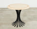 Ironies Aslo Stone Top Pedestal Center Dining Table