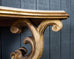 Dennis and Leen Baroque Console French Limestone Top