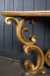 Dennis and Leen Baroque Console French Limestone Top