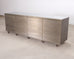 Julian Chichester Variegated Nickel "Storm" Cabinet Credenza 7Ft