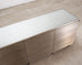 Julian Chichester Variegated Nickel "Storm" Cabinet Credenza 7Ft