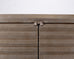 Julian Chichester Variegated Nickel "Storm" Cabinet Credenza 7Ft