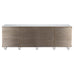 Julian Chichester Variegated Nickel "Storm" Cabinet Credenza 7Ft