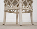 20th Century Round Rattan Swivel Ottoman Stool by Ficks Reed