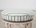 20th Century Round Rattan Swivel Ottoman Stool by Ficks Reed