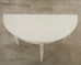 Pair of Swedish Gustavian Style Painted Pine Demilune Consoles