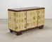 1940s Swedish Modern Nordens Flora Botanical Sideboard Cabinet