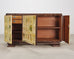 1940s Swedish Modern Nordens Flora Botanical Sideboard Cabinet