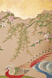 Japanese Edo Six Panel Table Screen After Maruyama Okyo