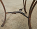 Rose Tarlow Style Twig Iron Garden Drinks Table