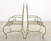 Set of Four Rose Tarlow Style Iron Lattice Garden Chairs