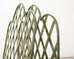 Set of Four Rose Tarlow Style Iron Lattice Garden Chairs