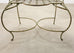 Set of Four Rose Tarlow Style Iron Lattice Garden Chairs