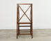 Rose Tarlow Walnut Dayton Hall Library Step Ladder