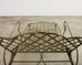 Rose Tarlow Style Iron Lattice Garden Chaise Longue