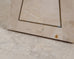 Tessellated Stone Brass Pedestal Stand Maitland Smith Style