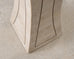 Tessellated Stone Brass Pedestal Stand Maitland Smith Style