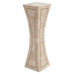 Tessellated Stone Brass Pedestal Stand Maitland Smith Style