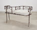20th C. French Neoclassical Iron Tête-À-Tête Garden Bench