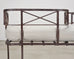 20th C. French Neoclassical Iron Tête-À-Tête Garden Bench