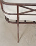 20th C. French Neoclassical Iron Tête-À-Tête Garden Bench