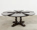 Country English Round Extension Dining Table by Theodore Alexander