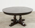 Country English Round Extension Dining Table by Theodore Alexander