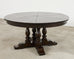 Country English Round Extension Dining Table by Theodore Alexander