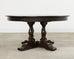 Country English Round Extension Dining Table by Theodore Alexander