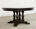 Country English Round Extension Dining Table by Theodore Alexander