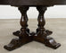 Country English Round Extension Dining Table by Theodore Alexander