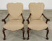 Set of Ten Therien Studio Volute Walnut Dining Chairs