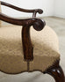 Set of Ten Therien Studio Volute Walnut Dining Chairs