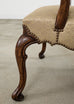 Set of Ten Therien Studio Volute Walnut Dining Chairs