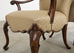 Set of Ten Therien Studio Volute Walnut Dining Chairs