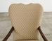 Set of Ten Therien Studio Volute Walnut Dining Chairs
