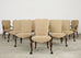 Set of Ten Therien Studio Volute Walnut Dining Chairs