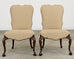 Set of Ten Therien Studio Volute Walnut Dining Chairs