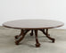 Therien Studio for Dessin Fournir Walnut Volute Dining Table