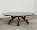 Therien Studio for Dessin Fournir Walnut Volute Dining Table