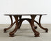 Therien Studio for Dessin Fournir Walnut Volute Dining Table