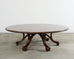 Therien Studio for Dessin Fournir Walnut Volute Dining Table