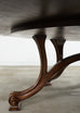Therien Studio for Dessin Fournir Walnut Volute Dining Table