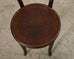Set of Six Labeled Thonet No. 14 Bentwood Bistro Chairs