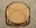 Pair of Thonet Style Bentwood Rattan Cane Drink Table Stools