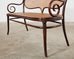 19th Century Thonet No. 5 Bentwood Cane Settee