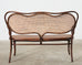 19th Century Thonet No. 5 Bentwood Cane Settee