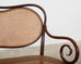 19th Century Thonet No. 5 Bentwood Cane Settee